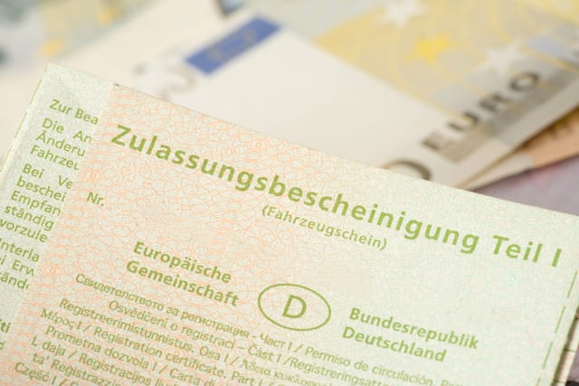 Screenshot: E-Mail & Kennzeichen